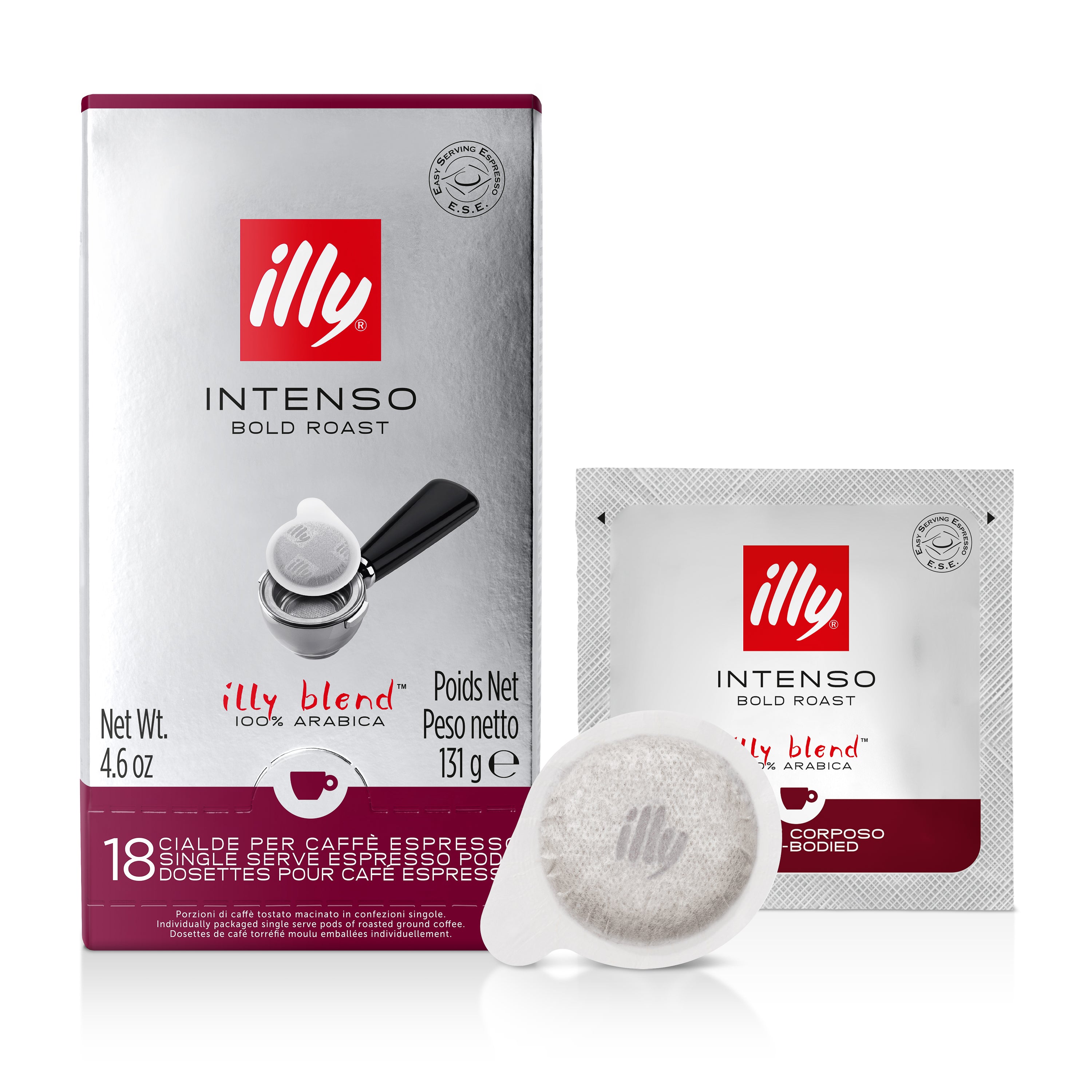illy ESE-Pads Intenso Espresso 18 Stück illy ESE-Pads Intenso Espresso 18 Stück